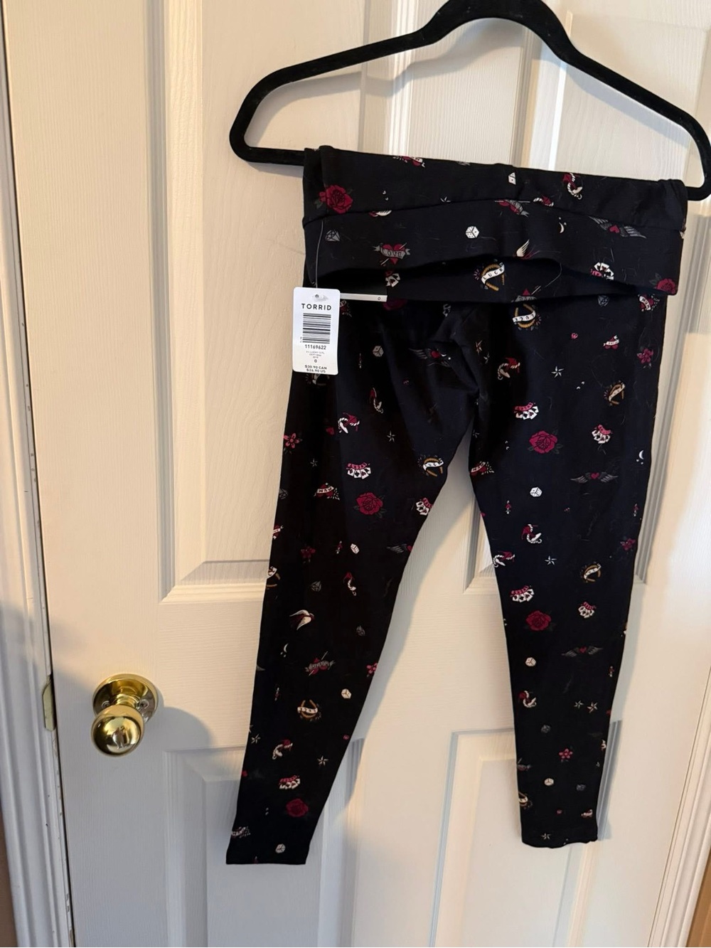 Torrid Tattoo Print Leggings – Size 0 – NWT